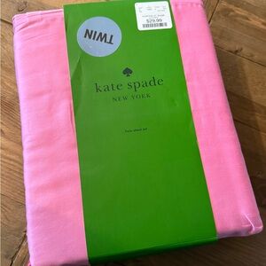 Kate Spade Vibrant Pink Twin Sheet Set